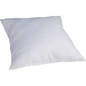 Someo - Oreiller confort enveloppe coton 50x70 - Blanc