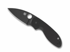 Spyderco - c216gpbbk - couteau spyderco efficient lame noire