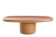 Table basse Obon / Terre cuite - 92 x 44 x H 28 cm - Moooi marron en céramique