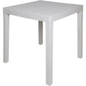 Table carrée modulable, Made in Italy, 78 x78x72 cm,