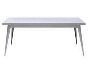 Table rectangulaire 55 / 190 x 80 cm - Pieds métal - Tolix métal en métal