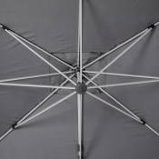 Toile de parasol Equador ardoise 4x3m en polyester