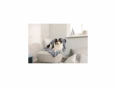 Trixie couverture tammy 150 × 100 cm - bleu et beige - pour chien