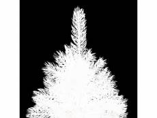 Vidaxl arbre de noël artificiel aiguilles réalistes blanc 120 cm 321021