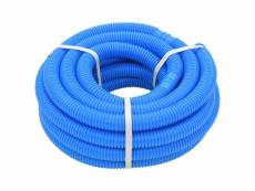 Vidaxl tuyau de piscine avec colliers de serrage bleu 38 mm 12 m 91750