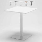 Ahd Amazing Home Design Table 60x60 carrée avec pied