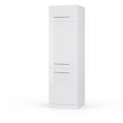Armoire réfrigerateur "Fame-Line" 60cm Blanc brillant