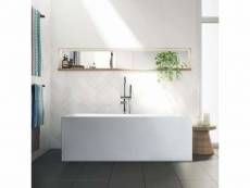Baignoire autoportante classic design rectangulaire en résine eubea Arati Bath & Shower