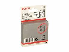 Bosch 1609200389 agrafe à dos étroit type 55 résinée 6 x 1,08 x 19 mm 1000 pièces 1609200389