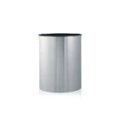 Brabantia - Poubelle cylindrique, métal, acier mat, 15 litres