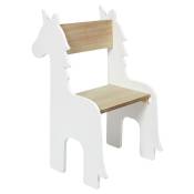 Home Deco Kids - Chaise Enfant Licorne Blanc