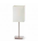 Lampe de table blanche Thana 1 ampoule