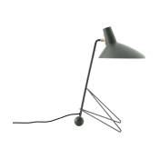 Lampe de table en métal et laiton gris vert 45 x 26