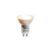 Lampe led GU10 dimmable 6W 450 lm 2700K - Transparent - Luedd