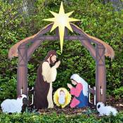 Merkmak - Decorations de Noel Naissance de Jesus pour