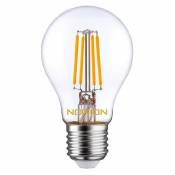 Noxion - Lucent Filament LED E27 Poire Claire 7W 806lm - 827 Blanc Très Chaud | Équivalent 60W
