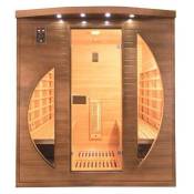 Sauna infrarouge cabine 4 places spectra 4 puissance