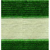 Sombrero pare-brise ombrage mat blanc/vert rouleau 100MT H3 - Brixo