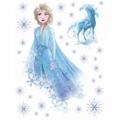 Sticker mural La Reine des neiges Elsa - 65 x 85 cm de - Disney