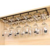 Support de tasse de vin en acier pour décoration de table à 6 rangs pour bar ou cuisine 6022.55.5cm