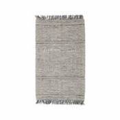 Tapis Maisy / Polyester - 150 x 90 cm - Bloomingville gris en tissu