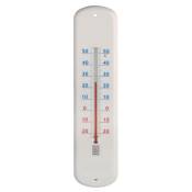 Thermomètre plastique blanc en 25,5 cm