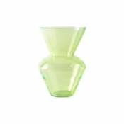 Vase Fat neck / Ø 25 x H 35 cm - Verre - Pols Potten vert en verre