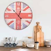 Vidaxl - Horloge murale vintage Royaume-Uni 60 cm
