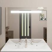 Cuisibane - Miroir lumineux elegance 120x105 cm - avec