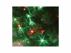 Guirlande lumineuse extérieur 50 mètres 500 led rouge & vert 8 jeux de lumière - feeric christmas