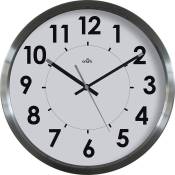 Horloge inox Stan - Diamètre 35 cm - Inox brossé - Orium