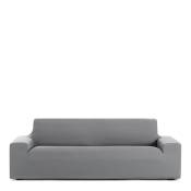 Housse de canapé 4 places extensible gris 210 - 240