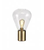 Lampe de table design OBlend 1 Ampoule Laiton ancien