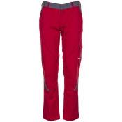 Planam - Pantalon femmes Highline rouge/ardoise/noir