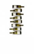 Porte-bouteilles Ptolomeo Vino / Mural - H 75 cm - Opinion Ciatti blanc en métal