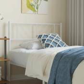 Prolenta Premium - Maison du'Monde - Tête de lit métal blanc 90 cm