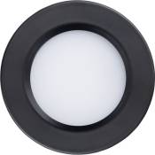 Spot LED Encastrable Compact Noir 3W 300lm (25W) 120°