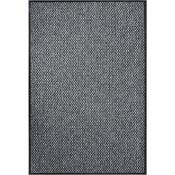 Vidaxl - Paillasson Gris 80x120 cm Grey