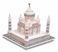 Artiste haat fait à la main en marbre Taj Mahal réplique