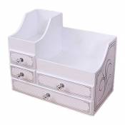 Boîte de rangement cosmétique, boîte de rangement de tiroir de bureau boîte de rangement multifonction boîte de rangement de bijoux de maison boîte de