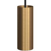 Creative Cables - Tub-E14, tube-spot avec douille à double bague E14 Bronze satiné - Bronze satiné