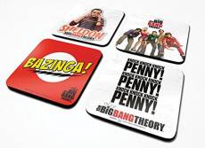 empireposter The Big Bang Theory Lot de 4 sous-verres
