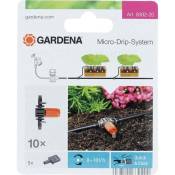Gardena - Goutteur Micro-Drip-System Gris/Orange 35