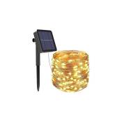 Gotrays - Guirlande lumineuse solaire extérieure, 12m 120 Led 8 Modes Décoration [classe d'énergie a+++].