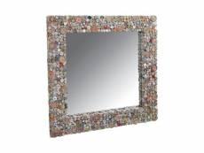 Grand miroir en papier recyclé grand modèle