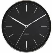 Horloge Minimal Noir Karlsson Noir