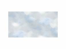 Noordwand good vibes papier peint paint clouds bleu et gris