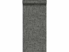 Papier peint brique noir - 347571 - 53 cm x 10,05 m