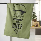 Paris Prix - Torchon de Cuisine Comme un Chef 50x70cm