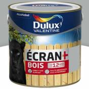 Peinture bois extérieur Ecran+ Bois Dulux Valentine satin gris franc 2L